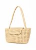 Courrier Tote Woven Leather Butter Elleme Women Butter Courrier - Image 3