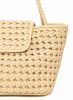 Courrier Tote Woven Leather Butter Elleme Women Butter Courrier - Image 5