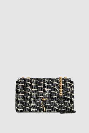 Crossbody Bag Black-White-Snake Edie Medium Crossbody Rebecca Minkoff Women