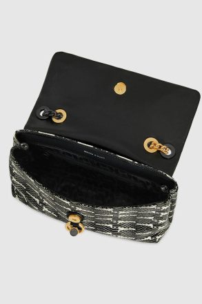 Crossbody Bag Black-White-Snake Edie Medium Crossbody Rebecca Minkoff Women - Image 3