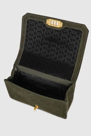 Crossbody Bag Moss Chevron Quilted Love Crossbody Rebecca Minkoff Women - Image 3
