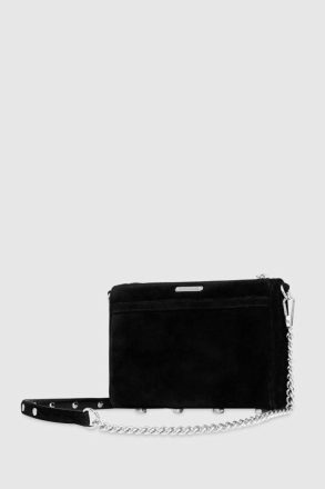 Crossbody Bag Rebecca Minkoff Black-Silver Women Mini M.a.c. - Image 2