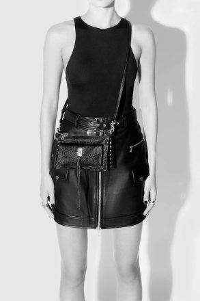 Crossbody Bag Stone Darren Mini Top Zip Crossbody Women Rebecca Minkoff - Image 4