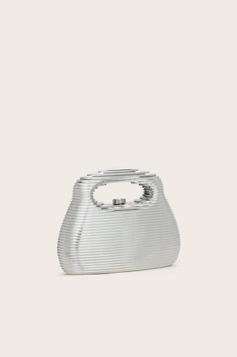 Crossbody Bags Cult Gaia Mimi Bag - Shiny Silver Shiny Silver Women - Image 2