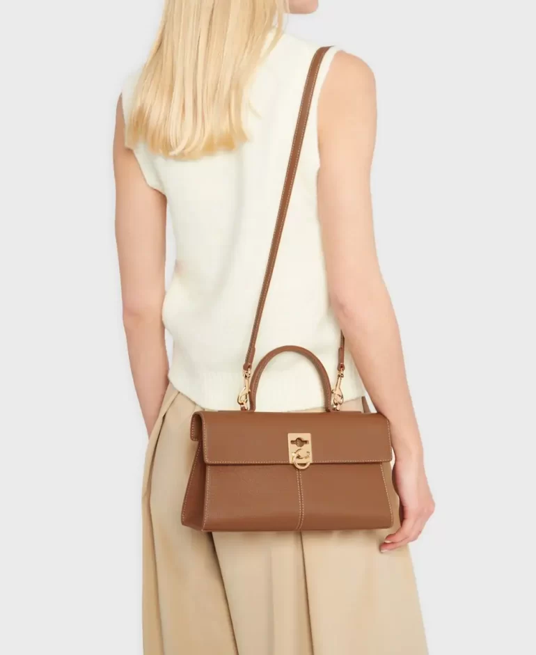 Crossbody Cafune Medium Stance - Pecan Women - Image 5