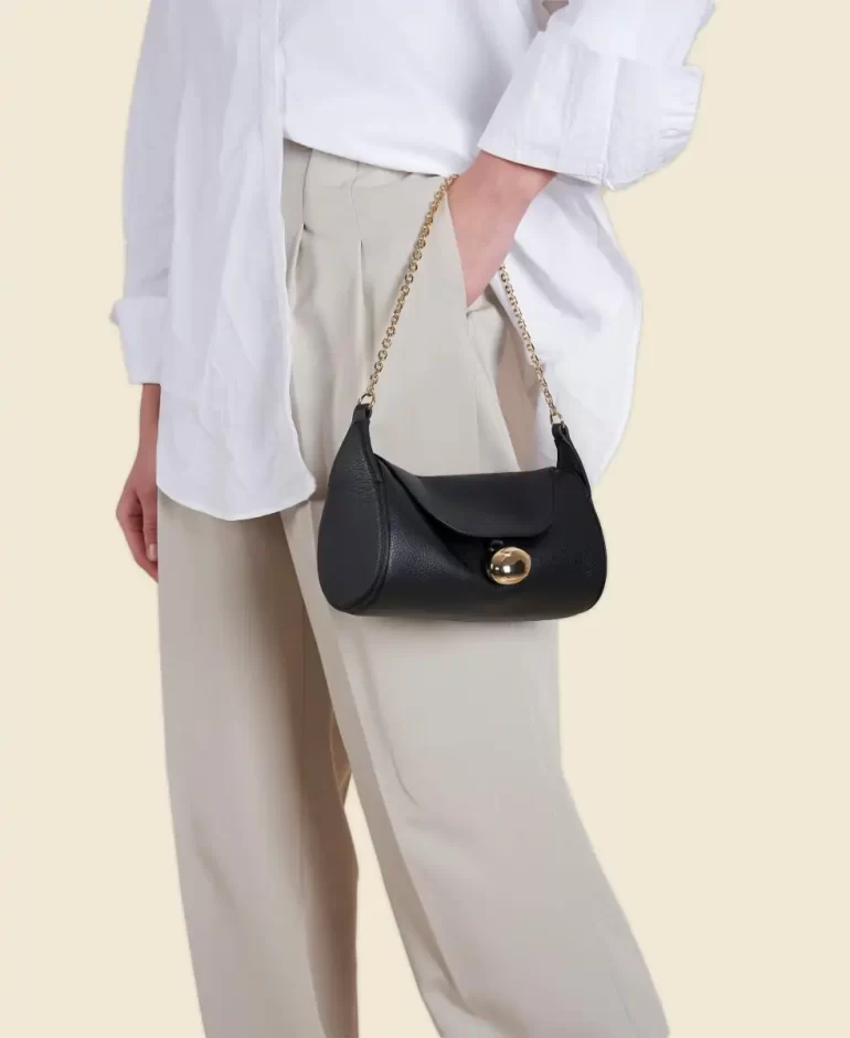 Crossbody Mini Drop Duffel - Black Cafune Women - Image 5
