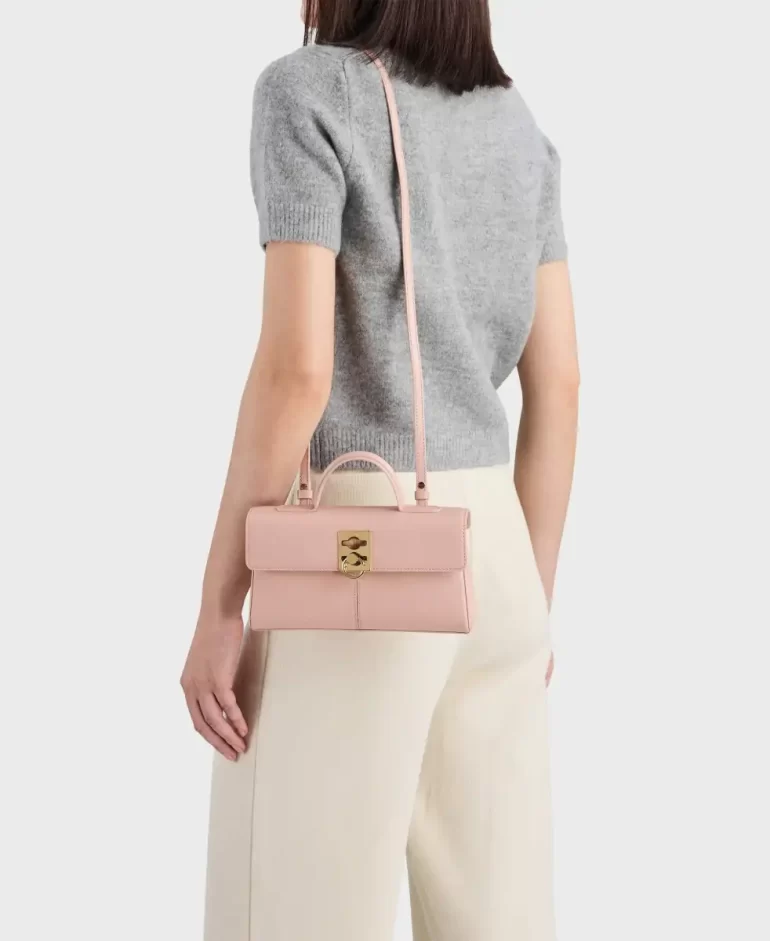 Crossbody Stance Wallet - Blush Women Cafune - Image 5