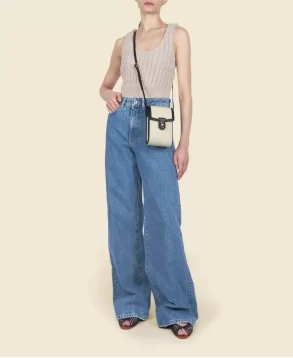 Crossbody Trunk Box - Canvas Women Cafune - Image 2