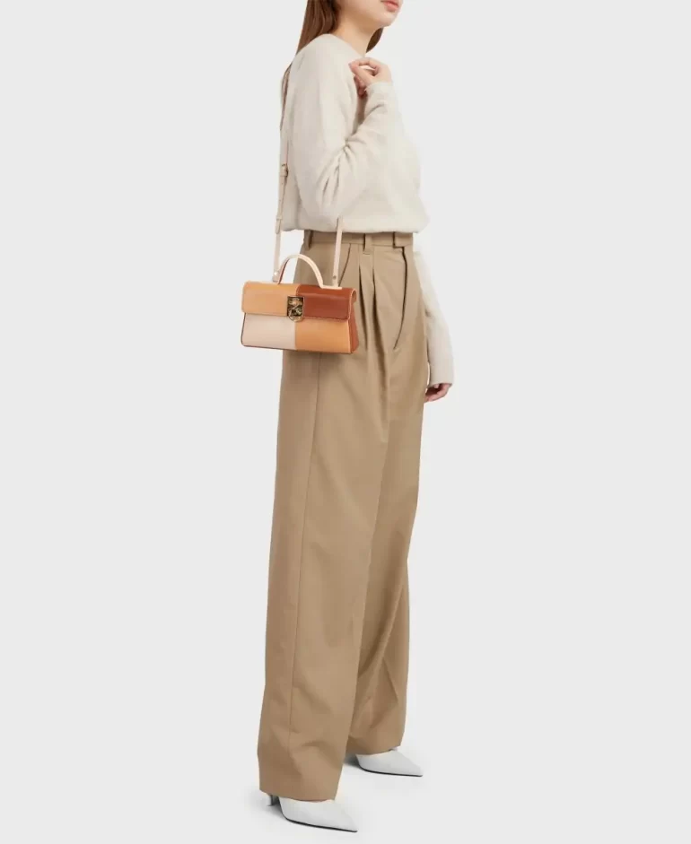 Crossbody Women Cafune Stance Wallet - Camel/Umber - Image 2