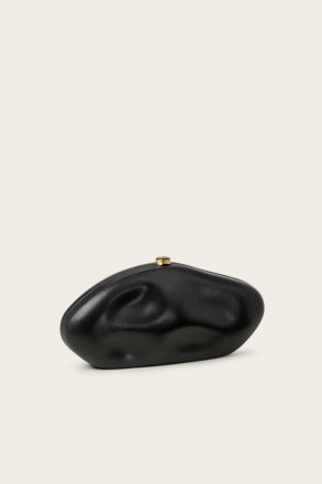 Cult Gaia Black The Caldera Clutch - Black Clutches Women - Image 2