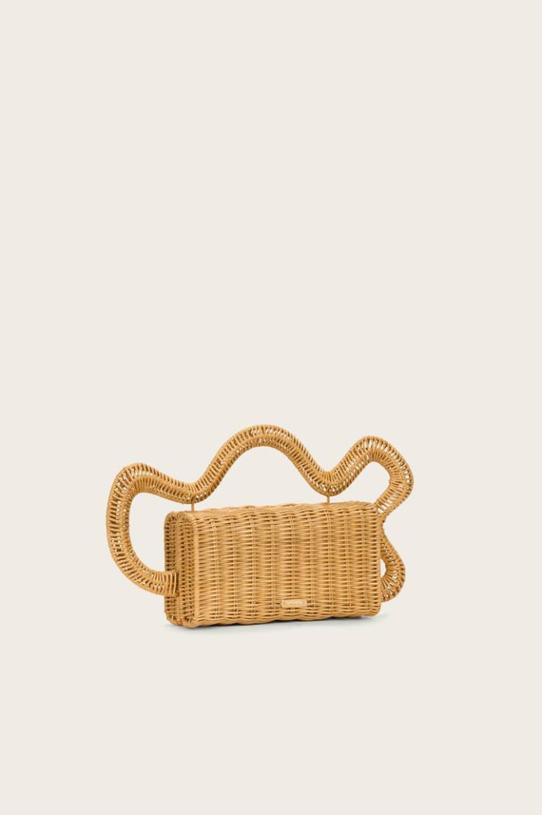 Cult Gaia Elsa Clutch - Natural Natural Clutches Women - Image 3