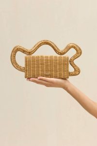 Cult Gaia Elsa Clutch - Natural Natural Clutches Women - Image 4