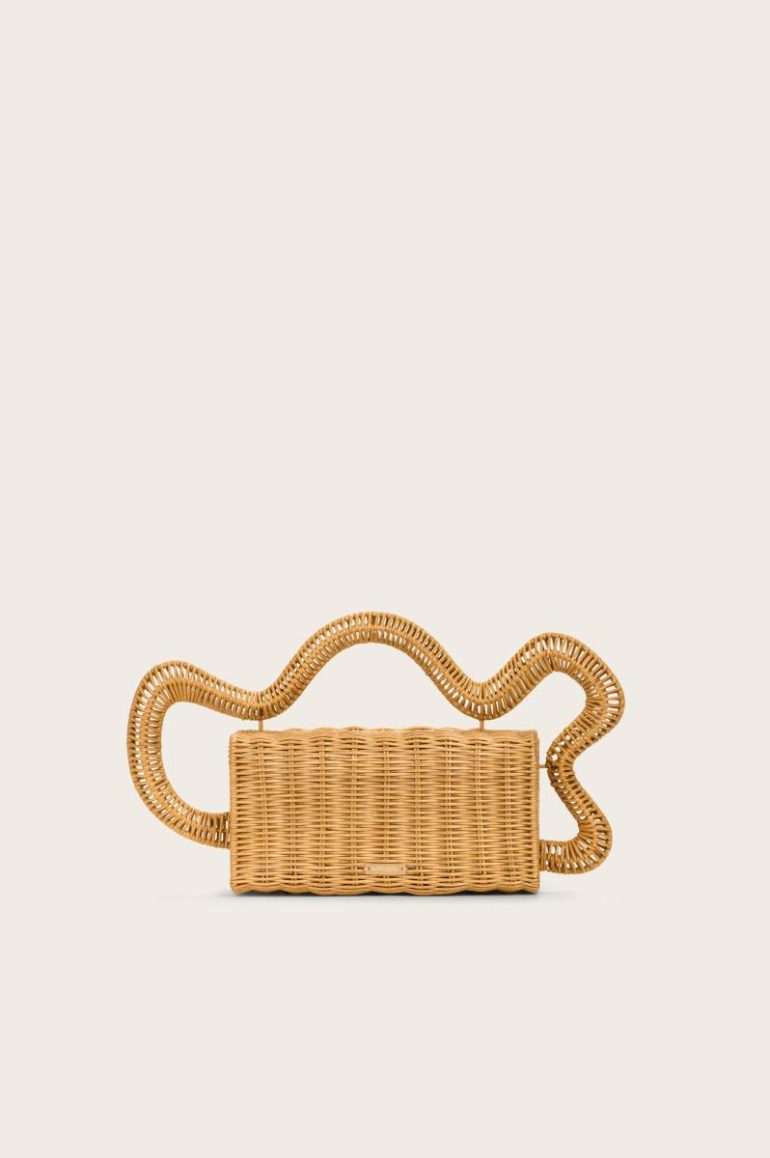 Cult Gaia Elsa Clutch - Natural Natural Clutches Women