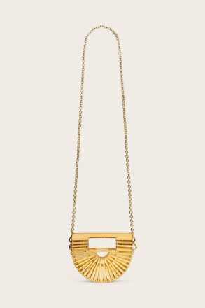 Cult Gaia Gaia`s Ark Nano Crossbody - Shiny Brass Women Shiny Brass Mini Bags - Image 2