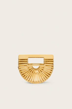 Cult Gaia Gaia`s Ark Nano Crossbody - Shiny Brass Women Shiny Brass Mini Bags - Image 3