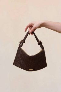 Cult Gaia Java Shoulder Bags Hera Nano Rhinestone Shoulder Bag - Java Women - Image 3