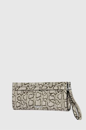 Curb Link Clutch Black-White Rebecca Minkoff Clutch Women - Image 2