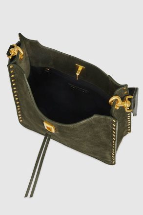 Darren Medium Feed Rebecca Minkoff Women Feed Bag Moss - Image 3