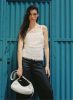 Default Title Elleme Women Dimple Moon Pebbled Leather White Dimple - Image 2