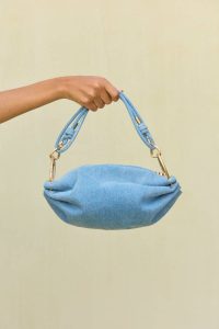 Denim Cult Gaia Cinch Crossbody Bag - Denim Women Crossbody Bags - Image 3