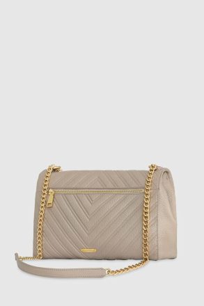 Edie Emboss Large Shoulder Oyster Shoulder Bag Rebecca Minkoff Women - Image 2