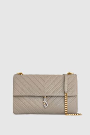 Edie Emboss Large Shoulder Oyster Shoulder Bag Rebecca Minkoff Women