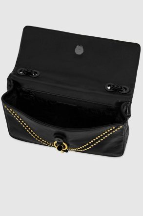 Edie Medium Crossbody V Studded Crossbody Bag Rebecca Minkoff Black Women - Image 3