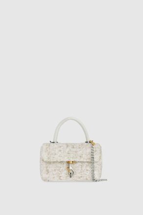Edie Top Handle Rebecca Minkoff Paper-Tweed Crossbody Bag Women