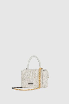 Edie Top Handle Rebecca Minkoff Paper-Tweed Crossbody Bag Women - Image 3