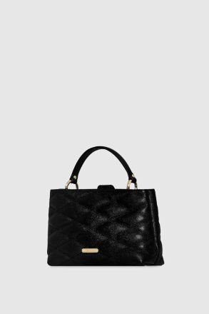 Edie Top Handle Satchel With Diamond Rebecca Minkoff Black Satchel Women - Image 2