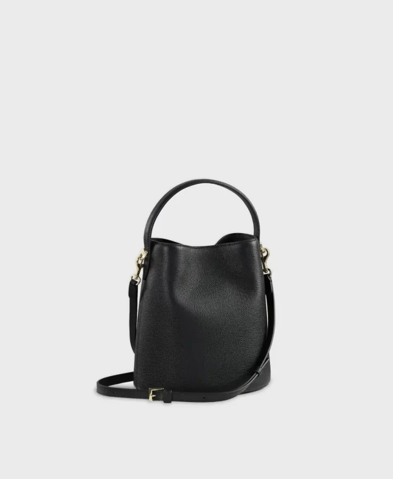 Egg Bucket - Black Women Cafune Shoulder Bag - Image 3