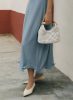 Elleme Boomerang Small Boomerang Woven Leather White - Gold - Pre Order Delivery In 3 Weeks White Women - Image 2
