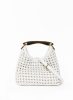 Elleme Boomerang Small Boomerang Woven Leather White - Gold - Pre Order Delivery In 3 Weeks White Women - Image 4