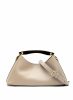 Elleme Boomerang Taupe Mini Boomerang Pebbled Leather Taupe - Gold Women - Image 3