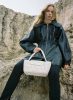 Elleme Courrier White Courrier Tote Woven Leather White Women - Image 2