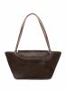 Elleme Courrier Women Default Title Courrier Tote Calf Leather Dark Brown - Image 4