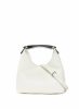 Elleme Default Title Small Boomerang Pebbled Leather White - Silver Boomerang Women - Image 4