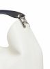 Elleme Default Title Small Boomerang Pebbled Leather White - Silver Boomerang Women - Image 5