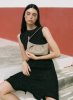 Elleme Taupe Dimple Women Dimple Pochette Leather Taupe - Image 2
