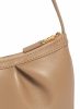 Elleme Taupe Dimple Women Dimple Pochette Leather Taupe - Image 4