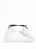 Elleme White Women Boomerang Mini Boomerang Leather White - Silver - Image 3