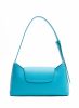 Envelope Elleme Blue Women Envelope Pebbled Leather Blue - Image 3