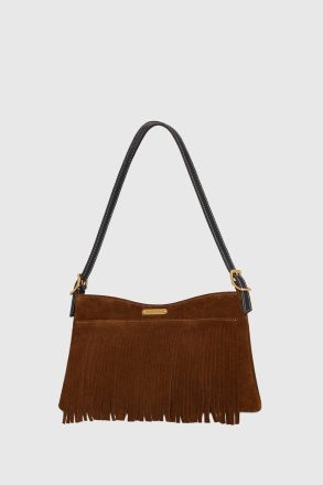 Fringe Baguette Women Fringe Baguette Rebecca Minkoff Cannella-Black - Image 2