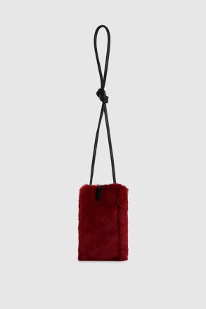 Fur Phone Crossbody Rebecca Minkoff Crossbody Bag Maraschino Women - Image 2