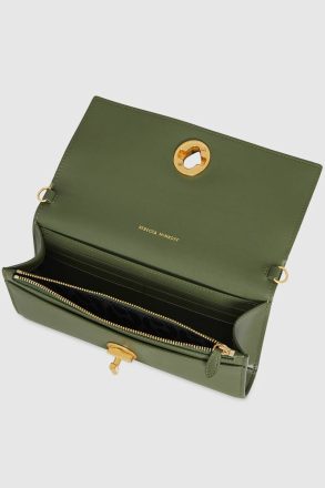 G Wallet Crossbody Clutch Rebecca Minkoff Women Sage - Image 3