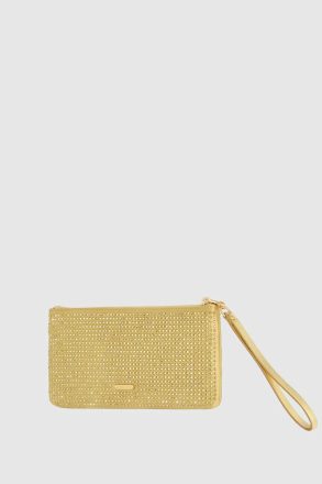 Gold Rebecca Minkoff Wristlet Women Crystal Wristlet - Image 2