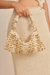 Hera Nano Shoulder Bag - Natural Raffia Shoulder Bags Natural Women Cult Gaia - Image 3