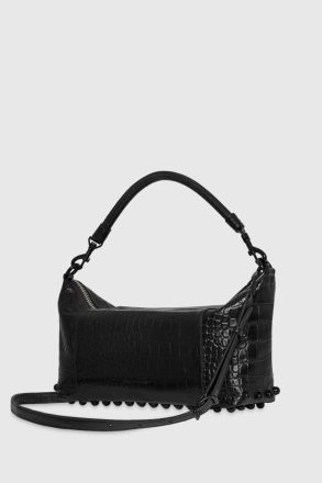 M.a.b. Nano Shoulder With Dome Studs Women Rebecca Minkoff Black Shoulder Bag - Image 2