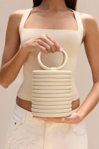 Off White Cult Gaia Mini Bags Women Yasmina Top Handle - Off White - Image 2