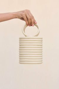 Off White Cult Gaia Mini Bags Women Yasmina Top Handle - Off White - Image 4